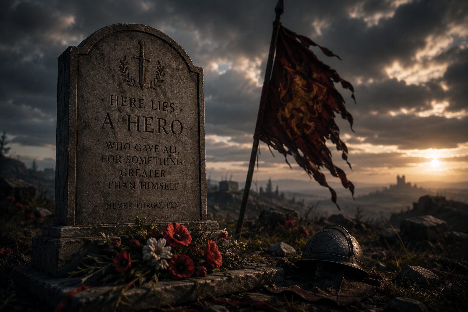 THEY LEFT A GRAVE.
WE REMEMBER A NAME.