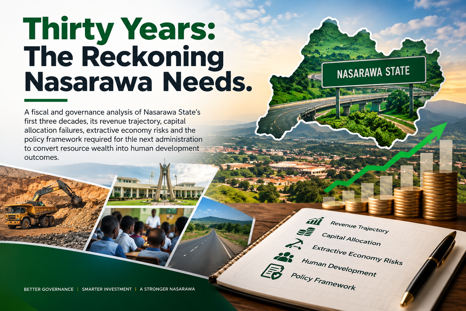 NASARAWA STATE AT 30. Thirty Years: The Reckoning Nasarawa Needs.